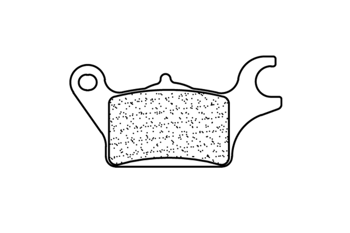 Plaquettes de frein CL BRAKES Maxi Scooter métal fritté - 3106MSC