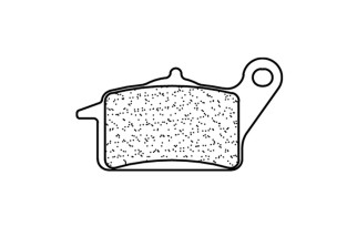 Plaquettes de frein CL BRAKES Maxi Scooter métal fritté - 3106MSC