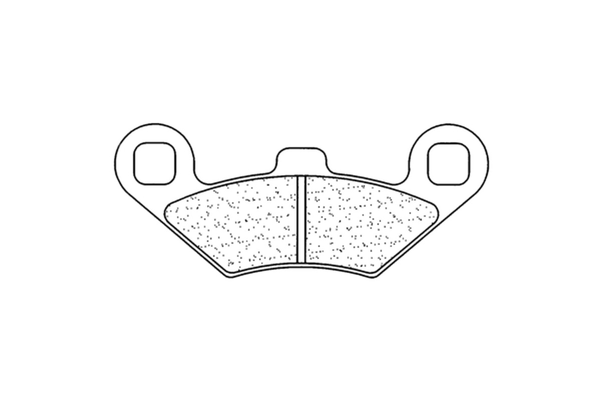 Plaquettes de frein CL BRAKES Off-Road métal fritté - 2927X59