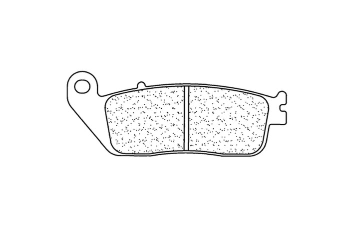 Plaquettes de frein CL BRAKES route métal fritté - 2256XBK5