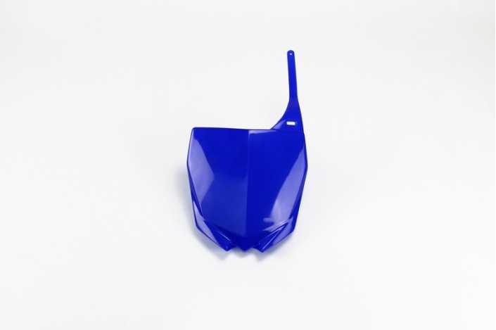 Plaque numéro frontale UFO bleu Yamaha YZ/YZF