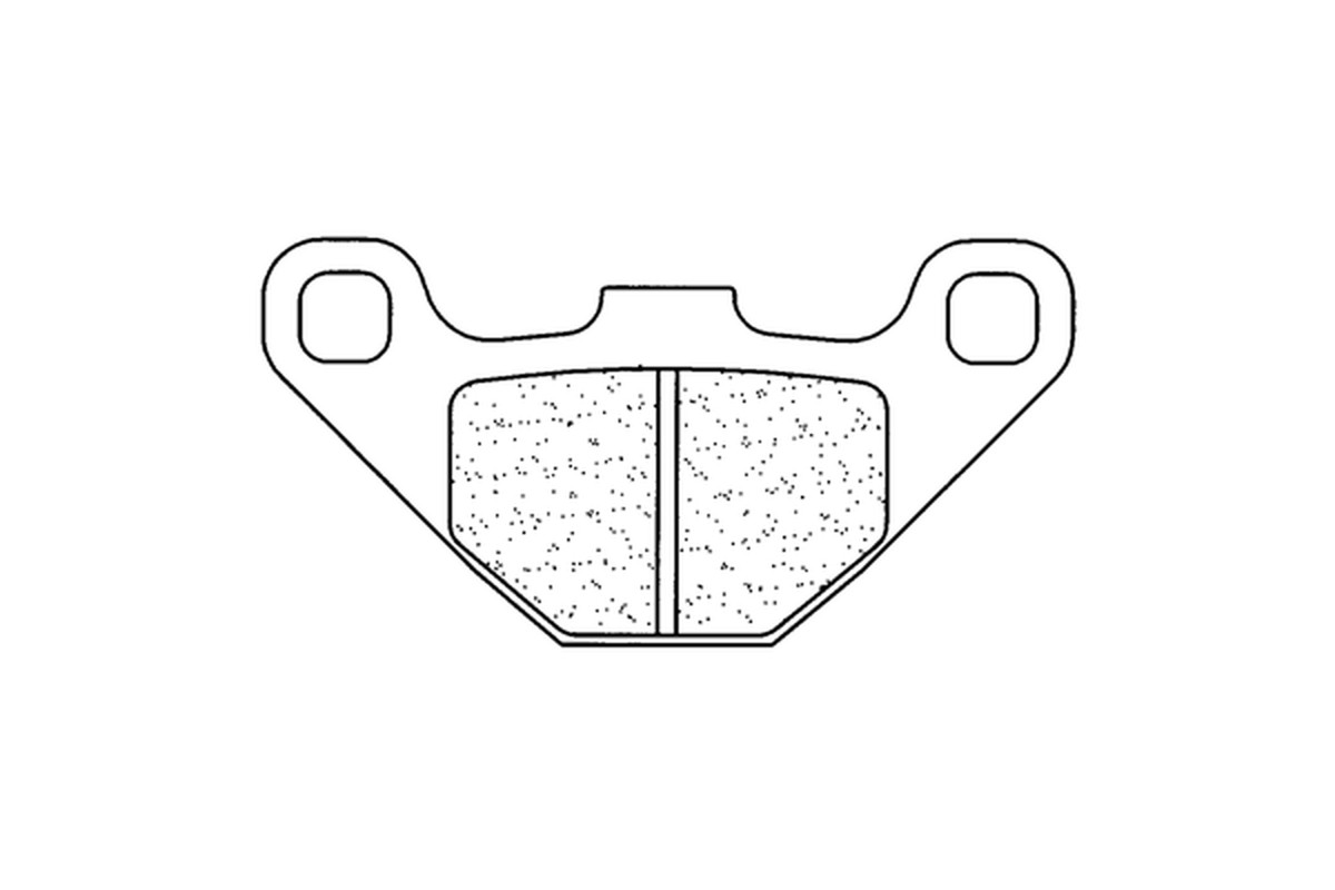 Plaquettes de frein CL BRAKES Off-Road métal fritté - 2466MX10 Plaquettes de frein CL BRAKES Off-Road métal fritté - 2466MX10