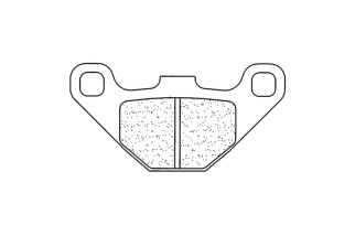 Plaquettes de frein CL BRAKES Off-Road métal fritté - 2466MX10