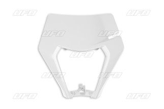 Plaque numéro frontale UFO blanc KTM EXC/EXC-F
