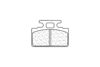 Plaquettes de frein CL BRAKES route métal fritté - 2287S4