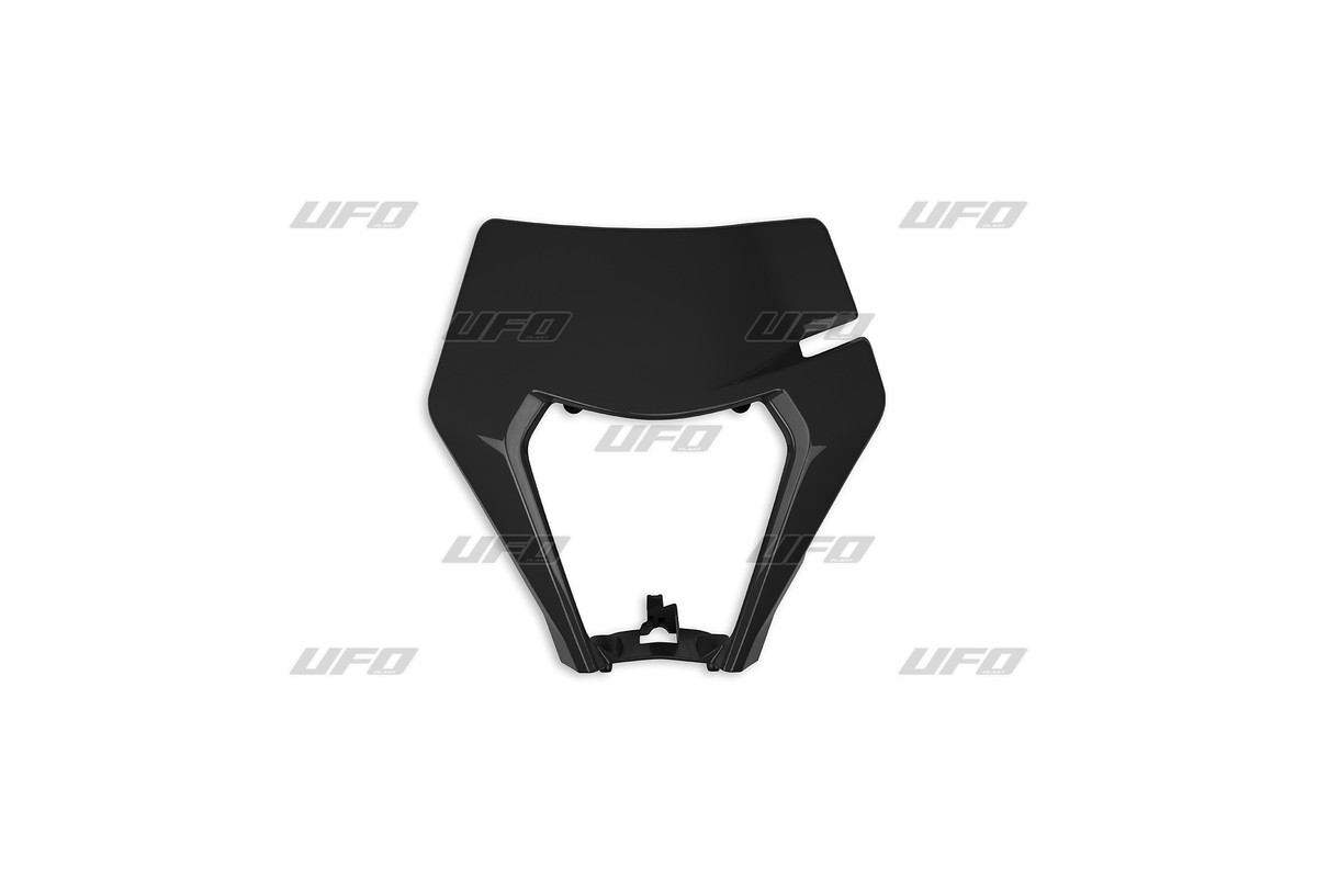 Plaque numéro frontale UFO noir KTM EXC/EXC-F