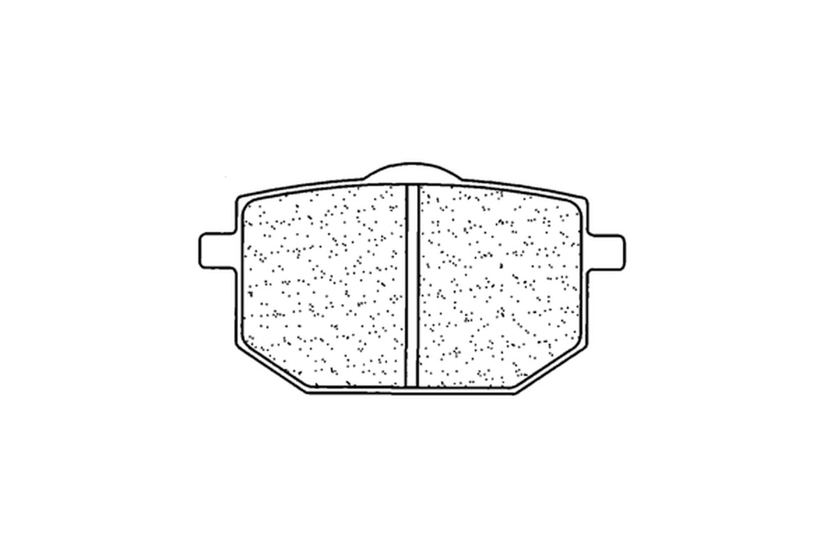 Plaquettes de frein CL BRAKES route métal fritté - 2393A3+