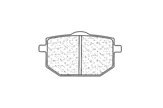 Plaquettes de frein CL BRAKES route métal fritté - 2393A3+
