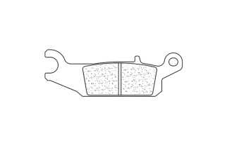 Plaquettes de frein CL BRAKES Quad métal fritté - 1192ATV1