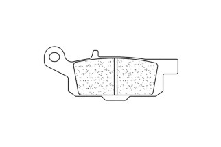 Plaquettes de frein CL BRAKES Quad métal fritté - 1192ATV1