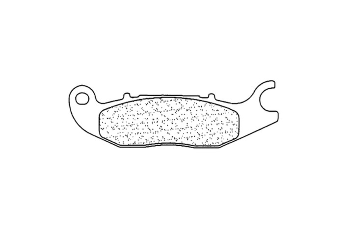 Plaquettes de frein CL BRAKES Maxi Scooter métal fritté - 3080MSC