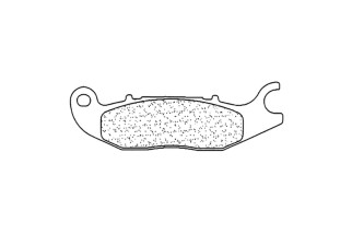 Plaquettes de frein CL BRAKES Maxi Scooter métal fritté - 3080MSC