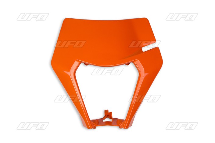 Plaque numéro frontale UFO orange KTM EXC/EXC-F