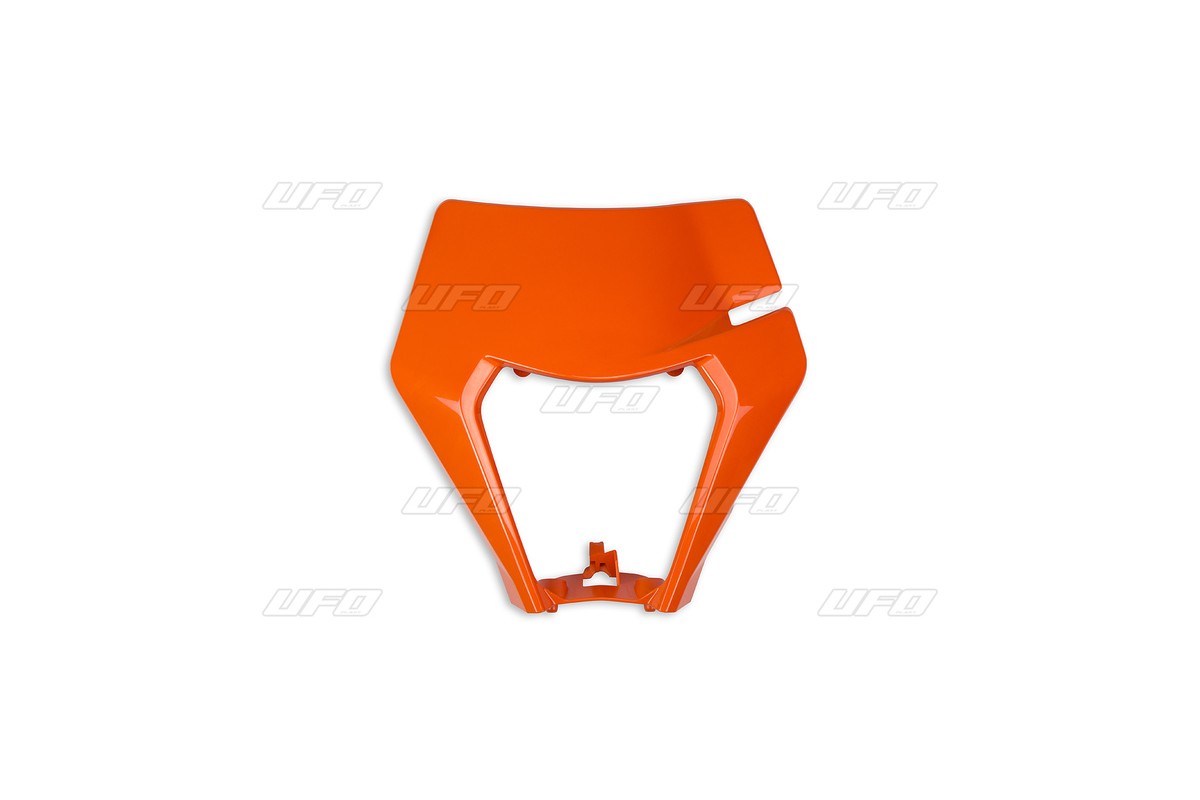 Plaque numéro frontale UFO orange KTM EXC/EXC-F