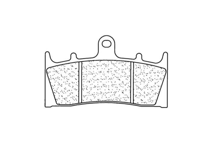 Plaquettes de frein CL BRAKES route métal fritté - 2255XBK5