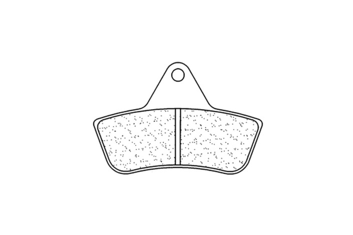 Plaquettes de frein CL BRAKES Quad métal fritté - 2926ATV1