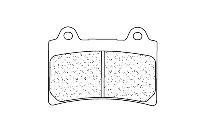 Plaquettes de frein CL BRAKES route métal fritté - 2253A3+