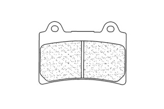 Plaquettes de frein CL BRAKES route métal fritté - 2253A3+