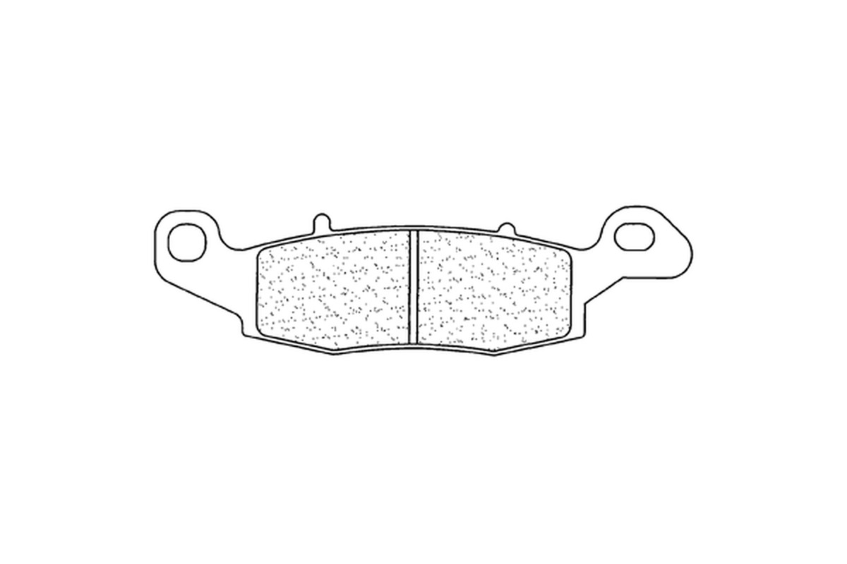 Plaquettes de frein CL BRAKES route métal fritté - 2383XBK5 Plaquettes de frein CL BRAKES route métal fritté - 2383XBK5