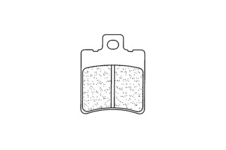 Plaquettes de frein CL BRAKES route métal fritté - 2307XBK5