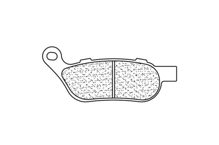 Plaquettes de frein CL BRAKES Route métal fritté - 1213RX3