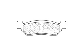 Plaquettes de frein CL BRAKES Route métal fritté - 2828RX3