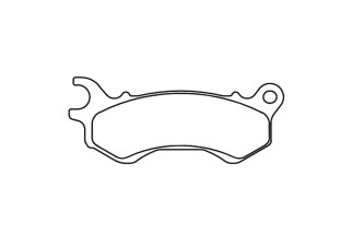 Plaquettes de frein CL BRAKES Scooter métal fritté - 3102SC