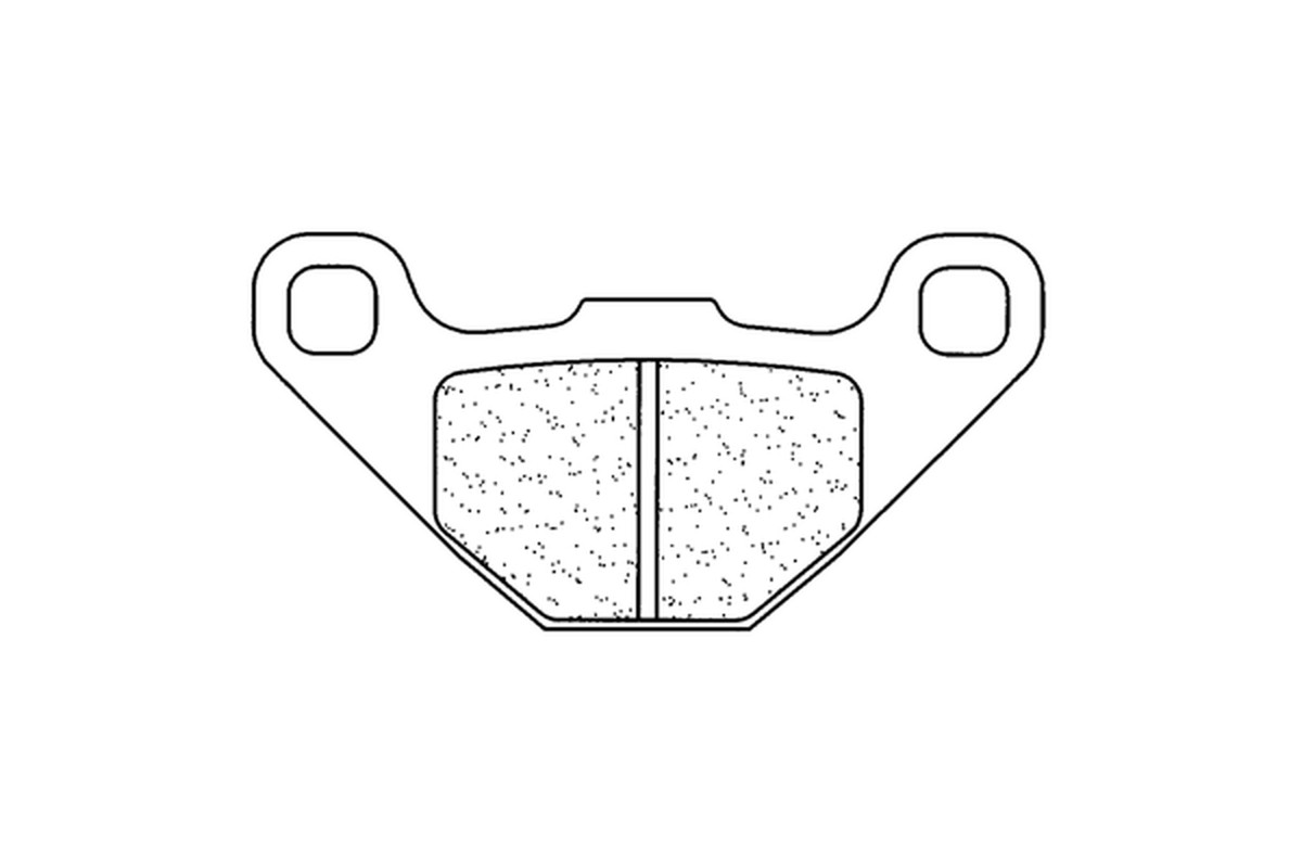 Plaquettes de frein CL BRAKES Route métal fritté - 2472RX3