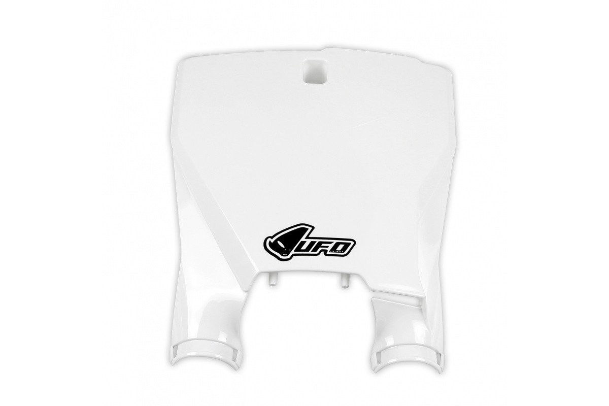 Plaque numéro frontale UFO Stadium blanc Husqvarna