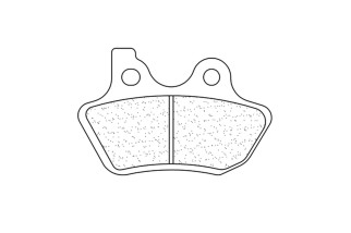 Plaquettes de frein CL BRAKES Route métal fritté - 1211RX3