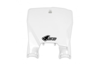 Plaque numéro frontale UFO Stadium blanc Husqvarna