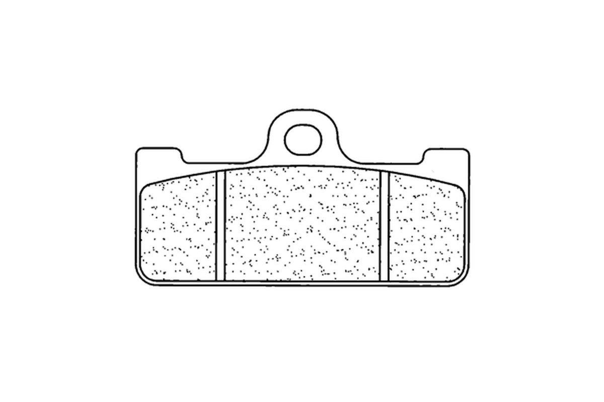 Plaquettes de frein CL BRAKES Racing métal fritté - 2329C60