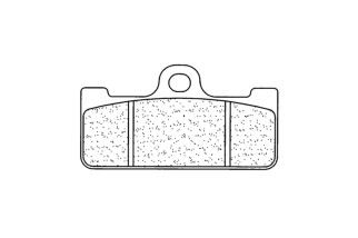 Plaquettes de frein CL BRAKES Racing métal fritté - 2329C60