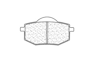 Plaquettes de frein CL BRAKES route métal fritté - 2392A3+