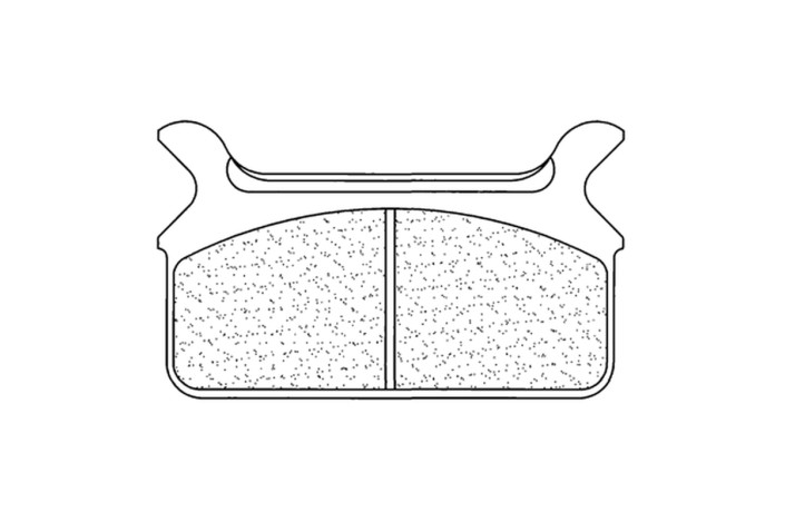 Plaquettes de frein CL BRAKES Route métal fritté - 2342RX3