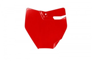 Plaque numéro frontale UFO rouge Gas Gas MC 65