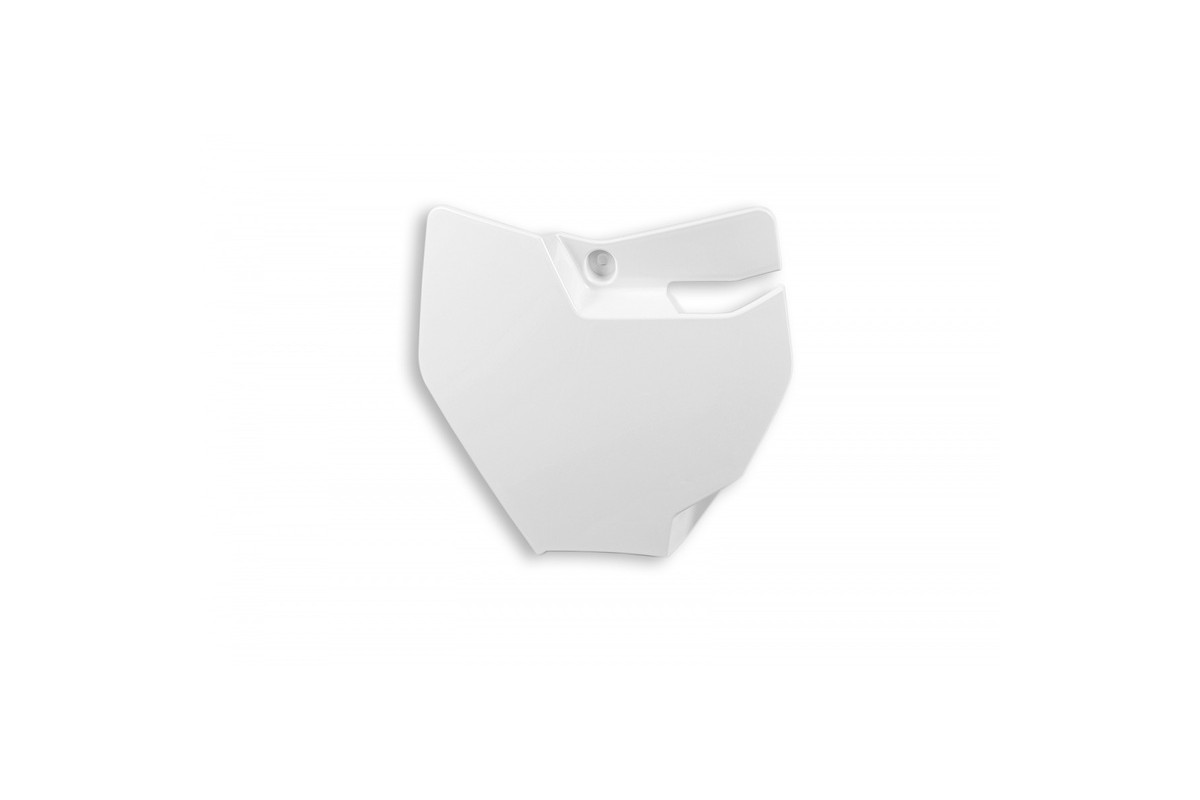 Plaque numéro frontale UFO blanc Gas Gas MC 65