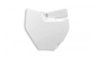 Plaque numéro frontale UFO blanc Gas Gas MC 65