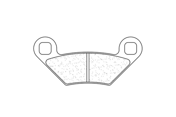 Plaquettes de frein CL BRAKES Quad métal fritté - 1222ATV1