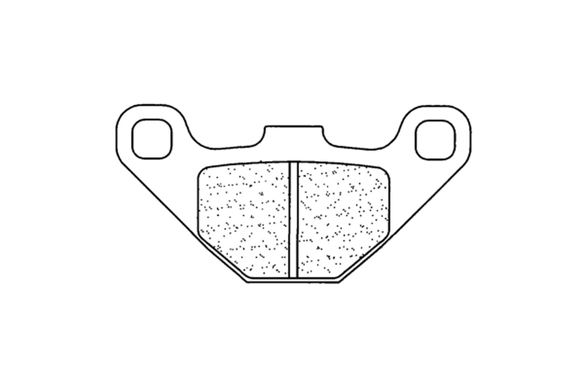 Plaquettes de frein CL BRAKES route métal fritté - 2306A3+
