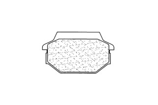 Plaquettes de frein CL BRAKES Maxi Scooter métal fritté - 3068MSC