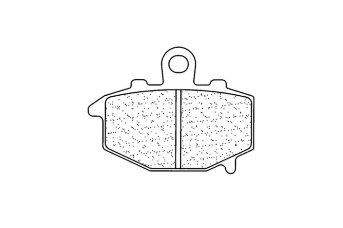 Plaquettes de frein CL BRAKES Route métal fritté - 2381RX3