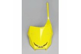 Plaque numéro frontale UFO jaune Suzuki RM-Z450