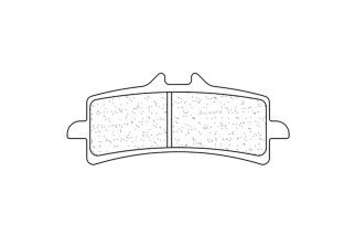 Plaquettes de frein CL BRAKES route métal fritté - 1185A3+