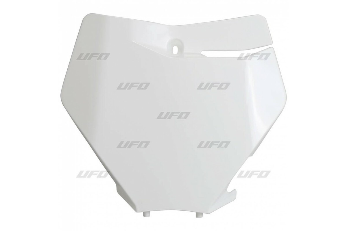 Plaque numéro frontale UFO blanc KTM SX/SX-F