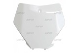 Plaque numéro frontale UFO blanc KTM SX/SX-F
