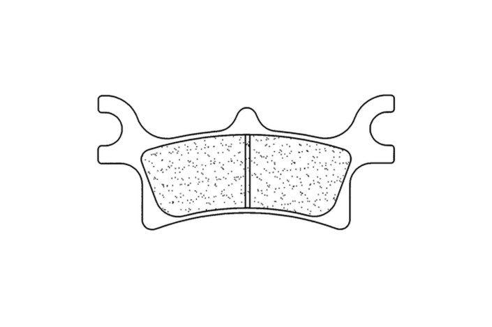 Plaquettes de frein CL BRAKES Off-Road métal fritté - 1165X59