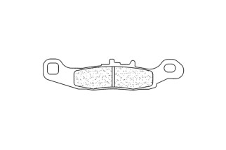 Plaquettes de frein CL BRAKES Quad métal fritté - 1141ATV1