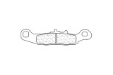 Plaquettes de frein CL BRAKES Quad métal fritté - 1141ATV1
