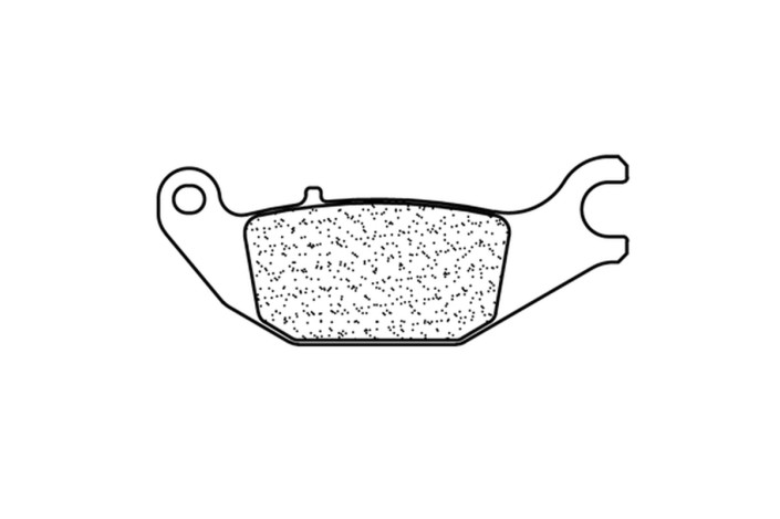 Plaquettes de frein CL BRAKES Maxi Scooter métal fritté - 3108MSC